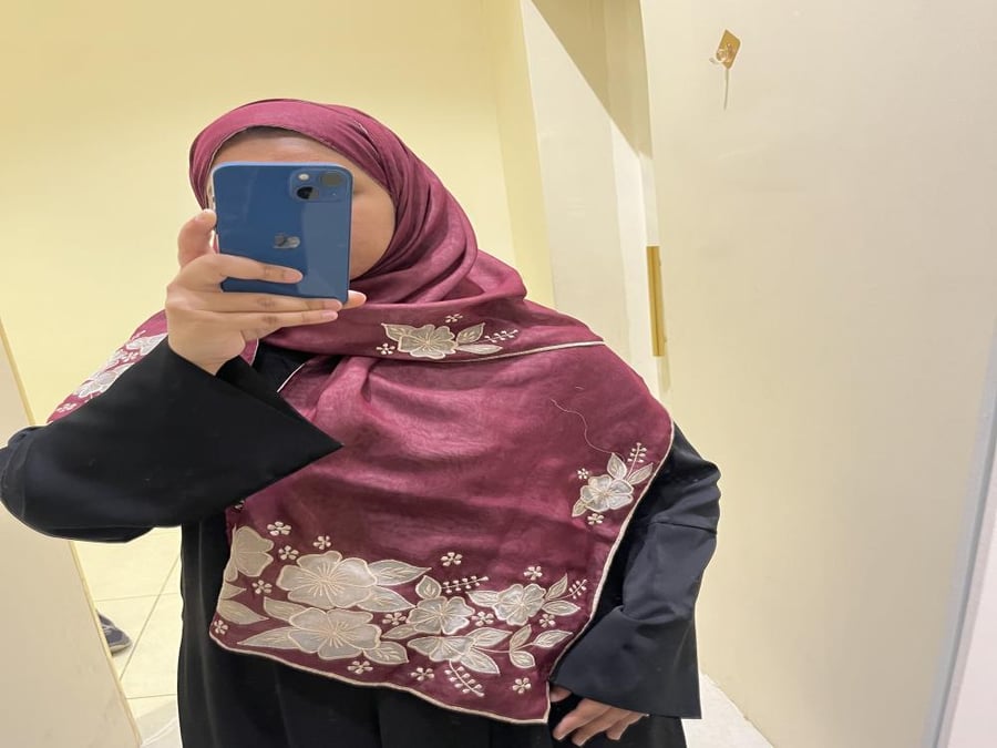 بوال ياباني تطريز  ورد بارز  ناعم