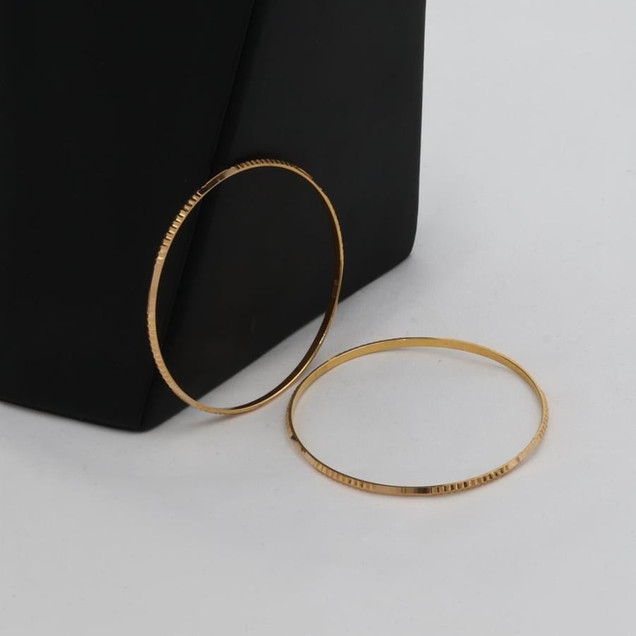 Fi Faisal gold headband earring - 21 karat