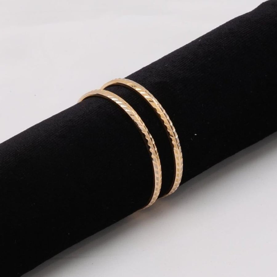 Children's gold earring - 21 karat