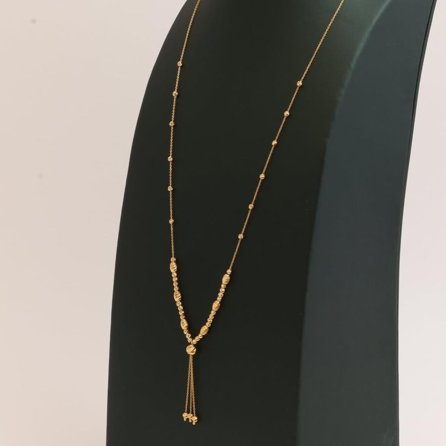 سبحة ذهب - عيار 21