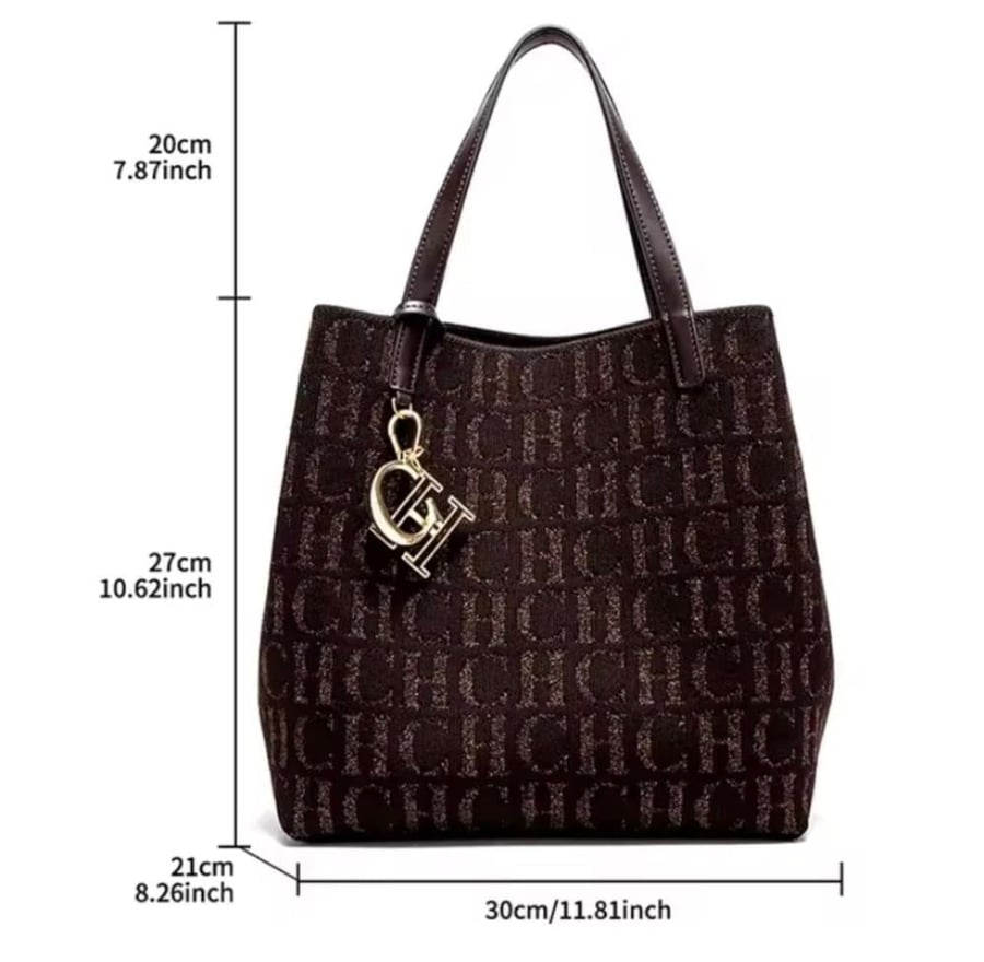 CH bag brown lightweight leather