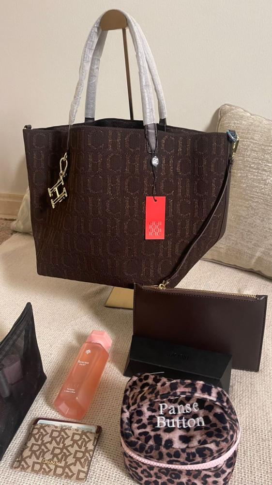 CH bag brown lightweight leather