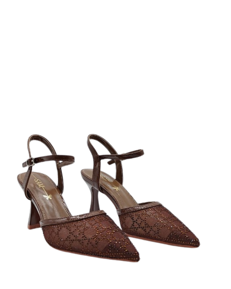 Women's high shoe model 7QS067