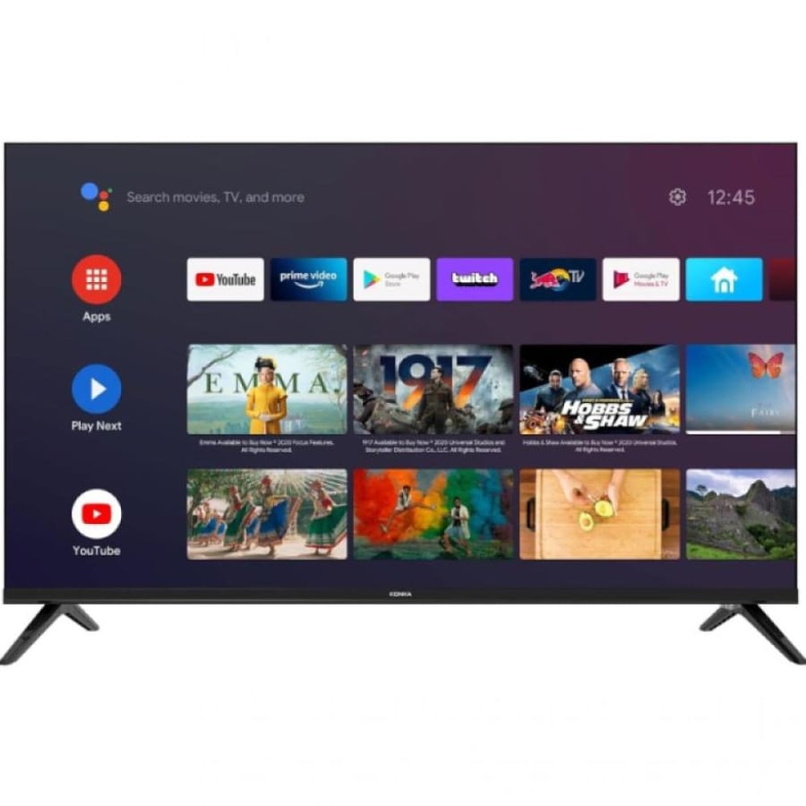 كونكا شاشة 50 بوصة سمارت 4k UHD - نظام اندرويد - UDG50QR680ANT