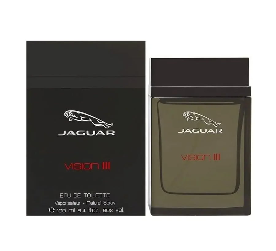 عطر جاكوار فيجن 3 الاسود او دو تواليت 100مل