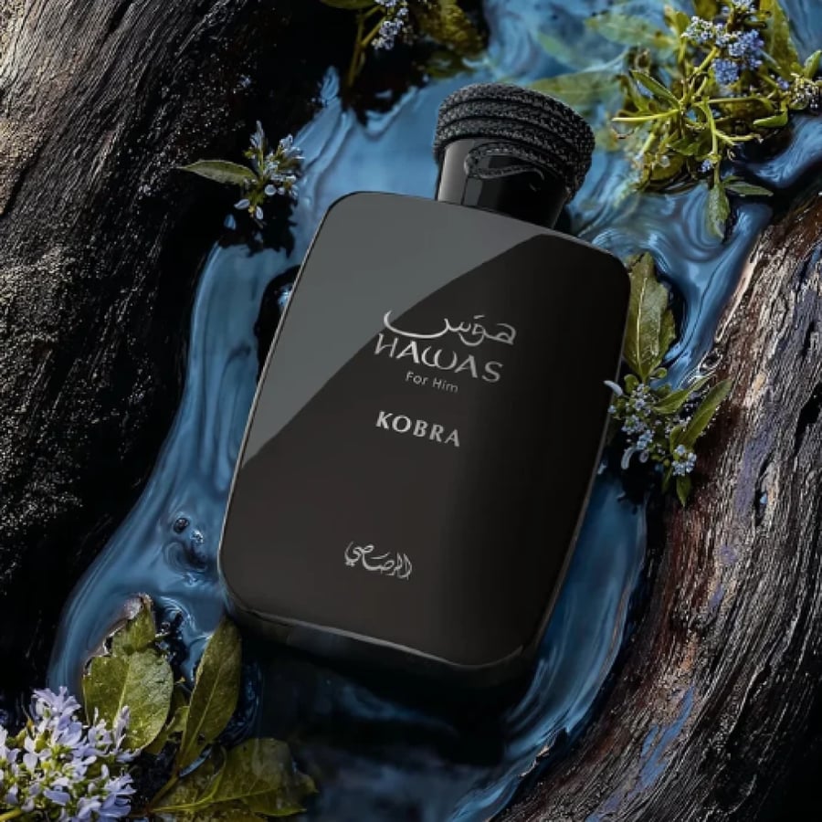 عطر هوس كوبرا من رصاصي أو دو بارفان للرجال - 100 مل