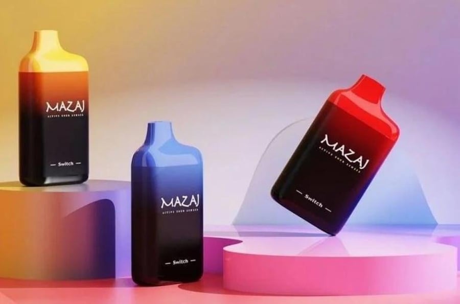 بودات مزاج سويتش 12000 سحبة عنب ايس