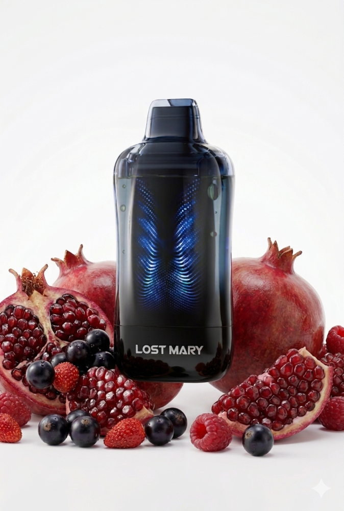 LOST MARY عنب أسود و رمان و توت 40K الف  سحبة