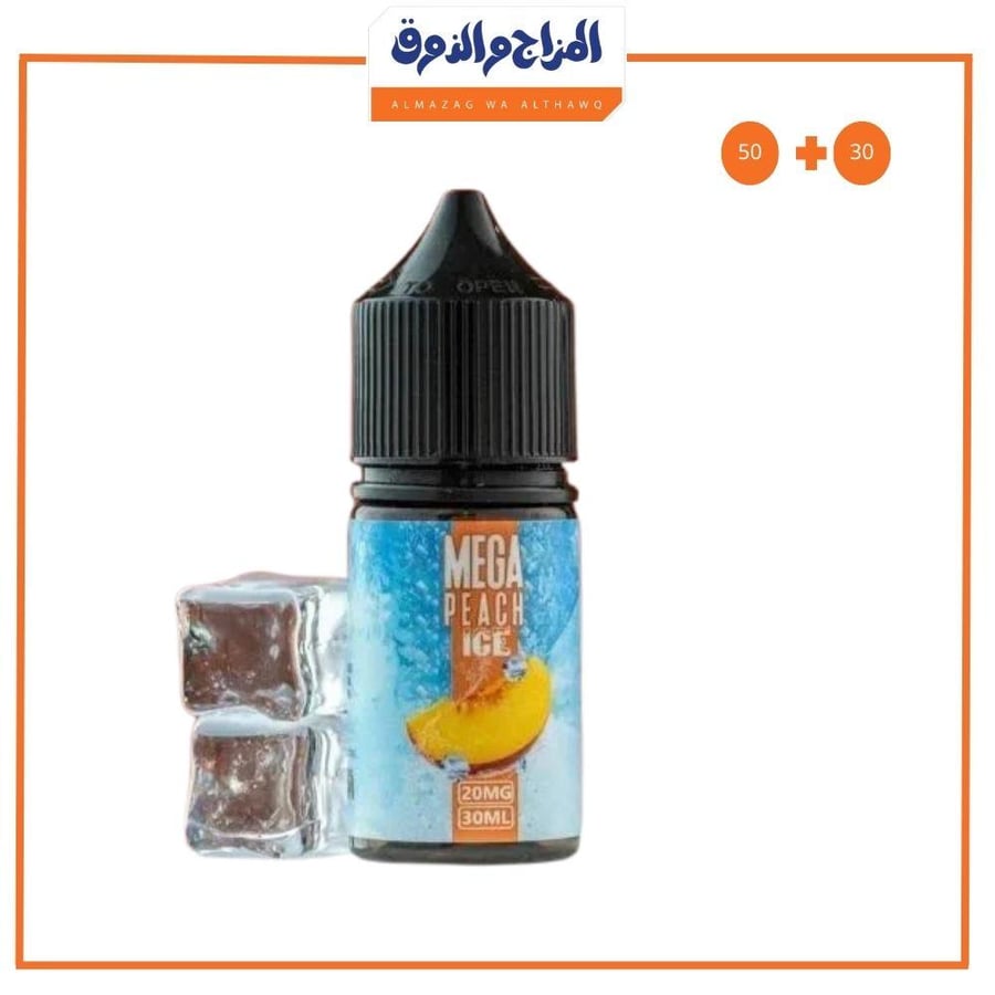 نكهة سولت ميجا مانجو خوخ ايس MEGA MANGO PEACH ICE
