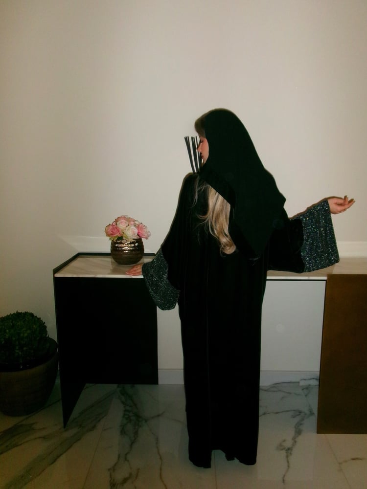 Midnight Spark Abaya
