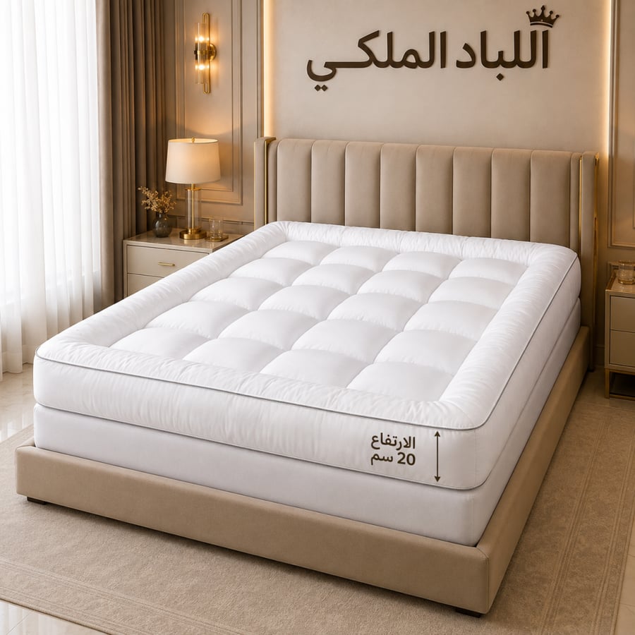 لباد ملكي 20 سم - مفرد 100X200