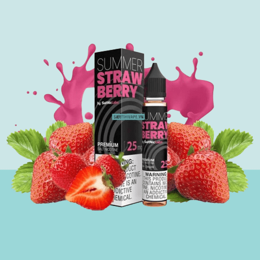 نكهة فيقود بطعم فراولة سولتVGOD SUMMER STRAWBERRY BOMB SALT
