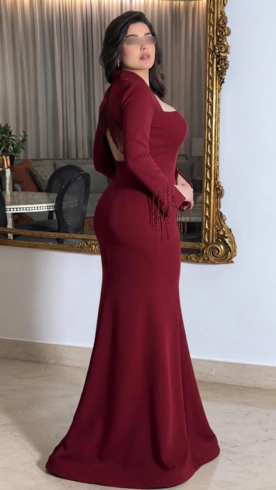 فستان سهره باربي تطريز يدوي