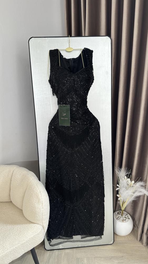 فستان سهره تل خرز هدب بطانه باربي