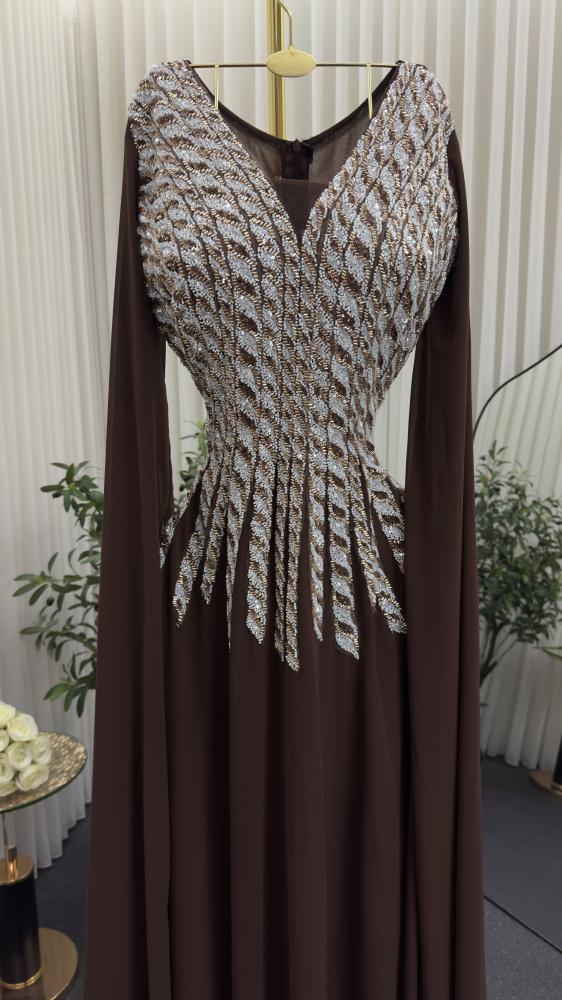 فستان سهره كلفه شك + جورجيت