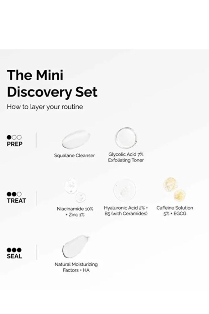 The Ordinary مجموعة عناية بالبشرة 6 منتجات