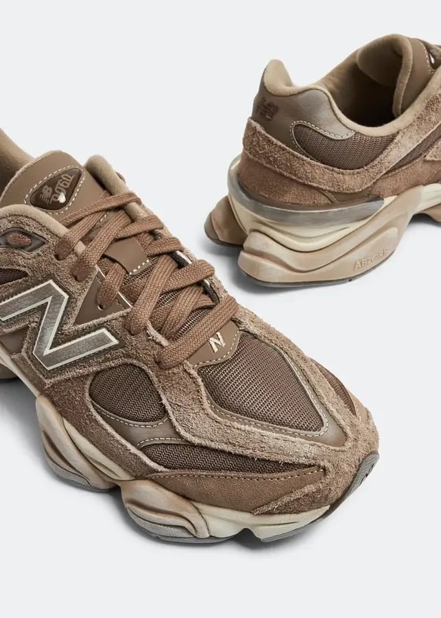 New Balance 9060 Sneakers Brown Mushroom