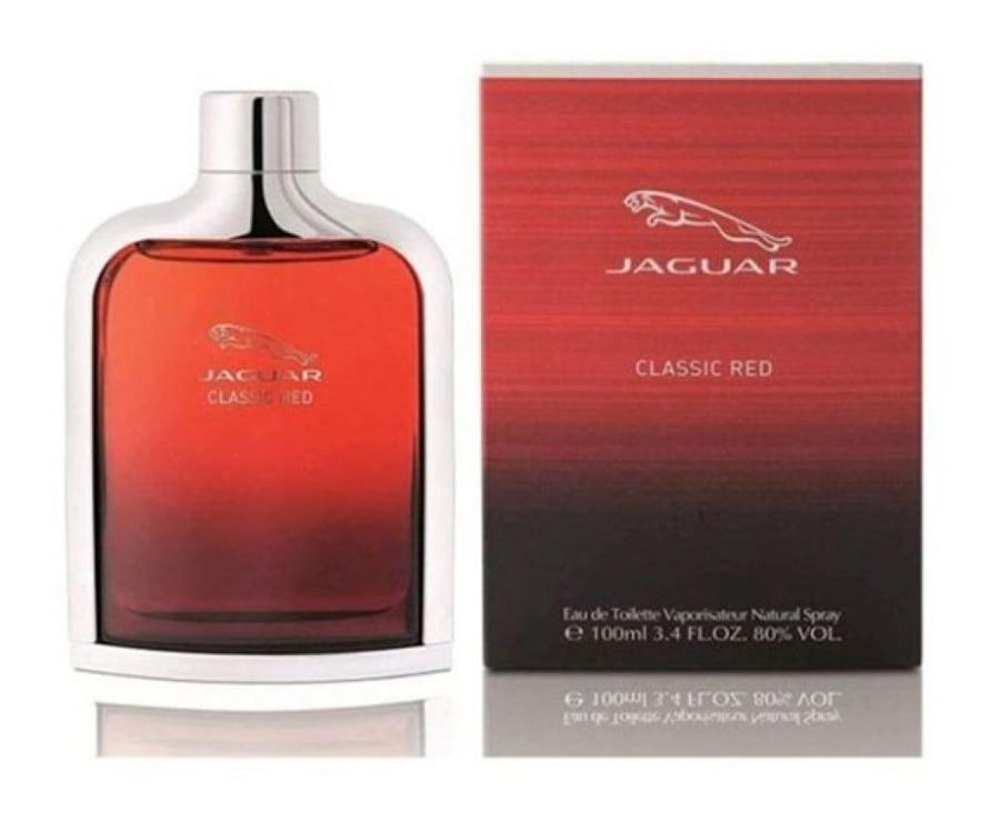 Classic Red perfume from Jaguar for men EDT 100 milliliters