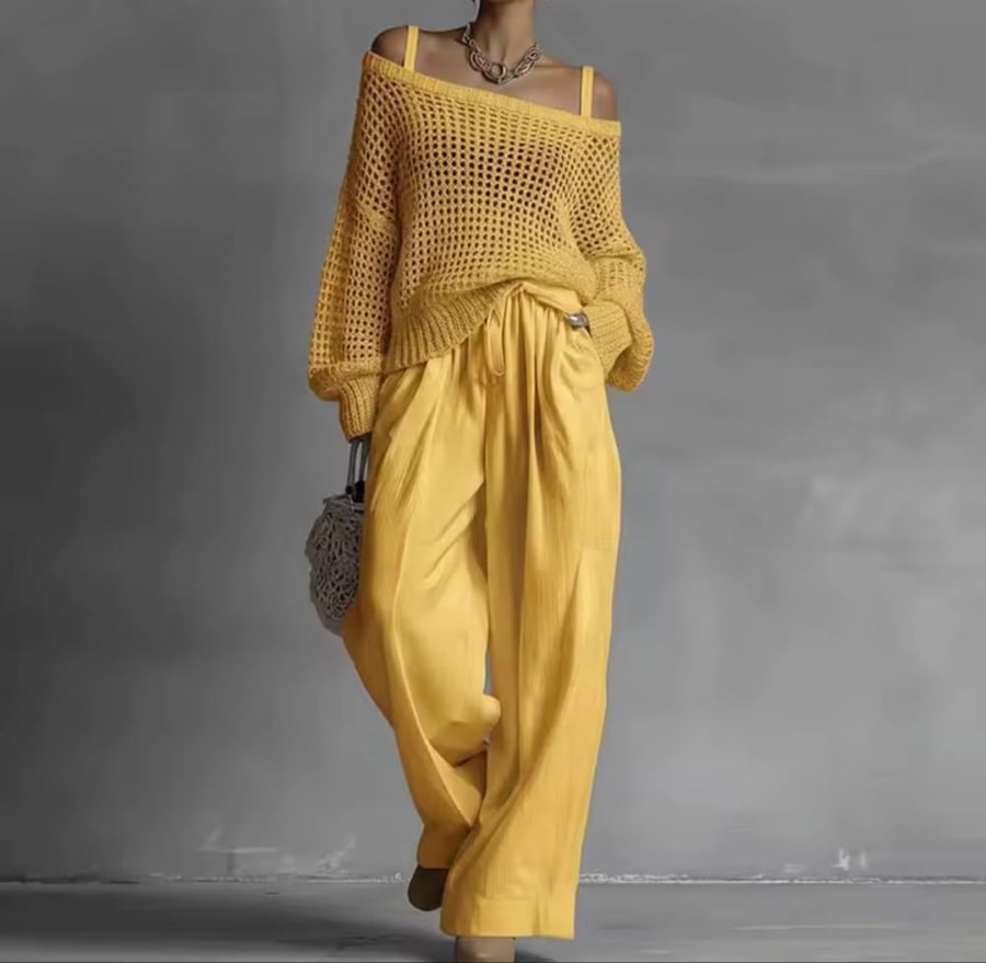 Summer knit set 2 pieces