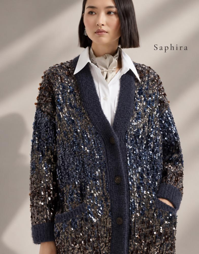 Navy blue cardigan