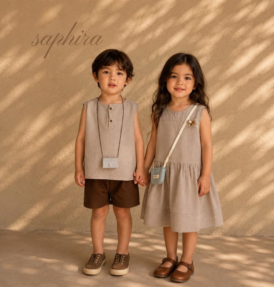 Boy dune set shirt and shorts