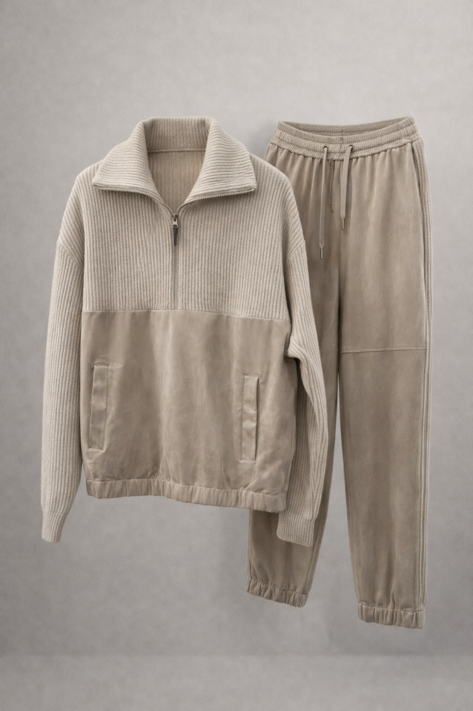 Knitted Suede