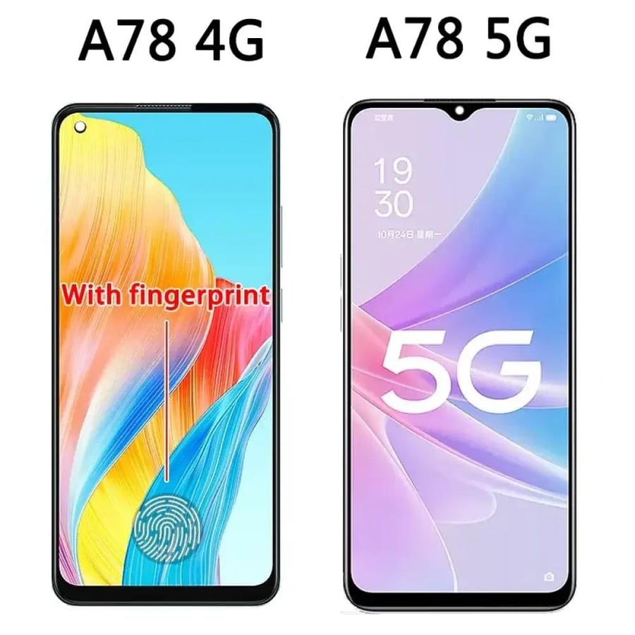 Oppo A78 4G original screen