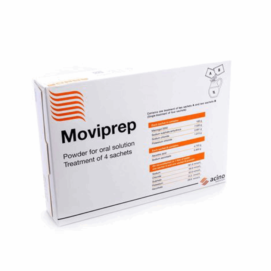 Moviprep Oral Solution Powder - 4pcs