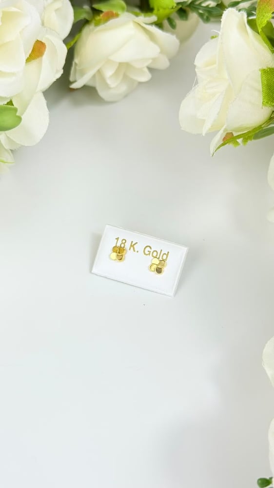 حلق ذهب طبي 18k