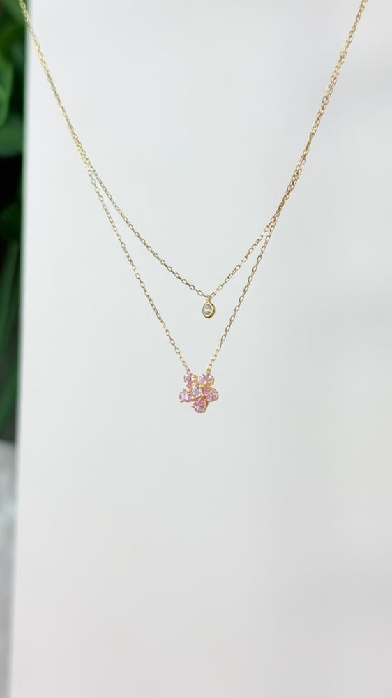 عقد ذهب دورين18k