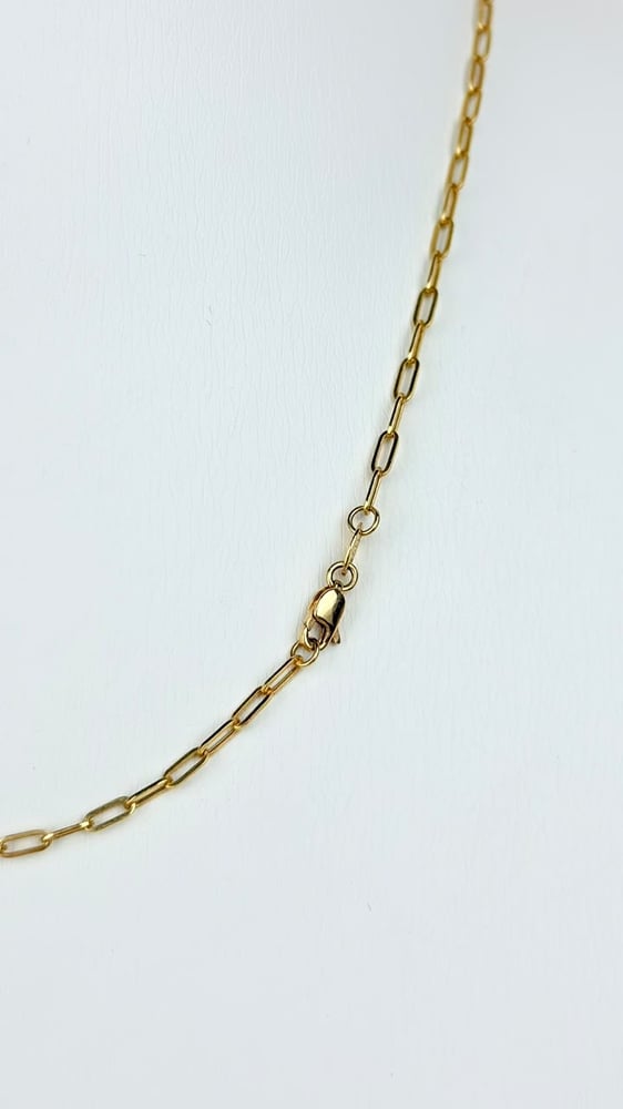 سلسال Paperclip 18k