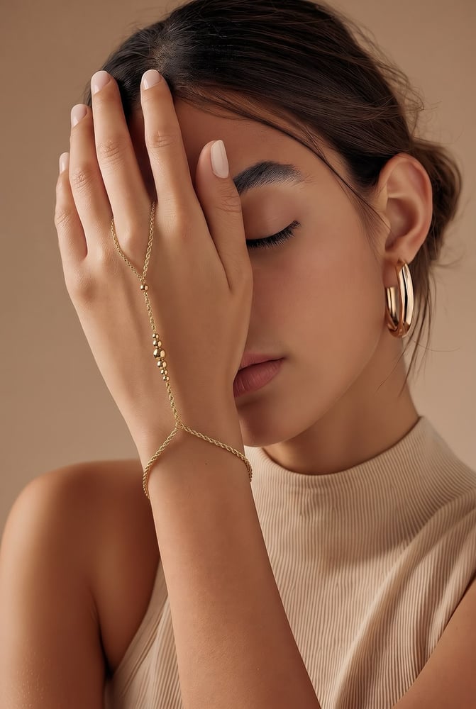 كف ايطالي مميز18k