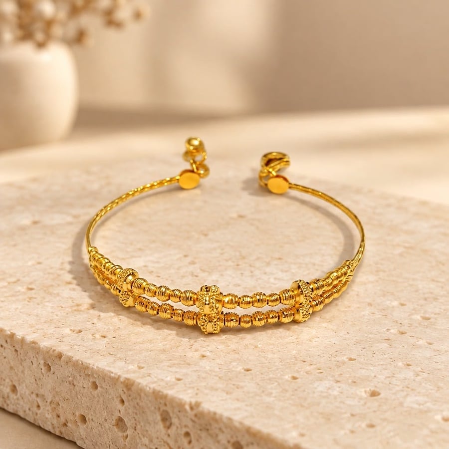سوارة ذهب كور ليزر21k smull size