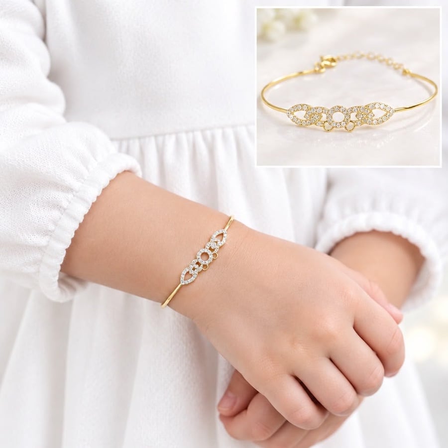 سوارة ذهب أطفال 18k
