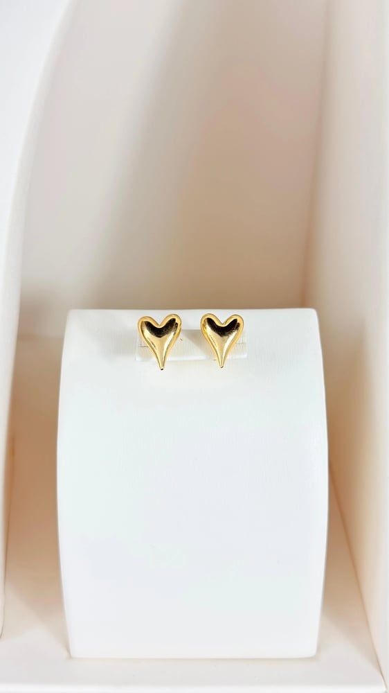 حلق ذهب تصميم ايطالي18k