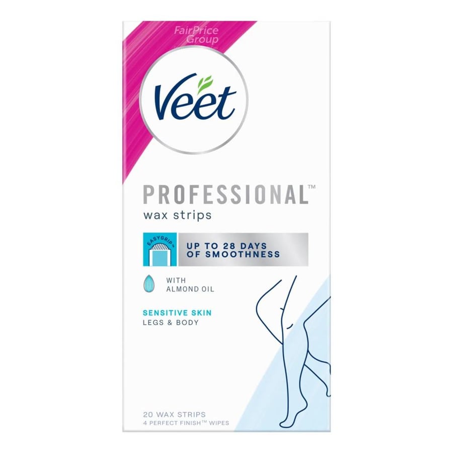 Veet Full Body Sensitive Skin Hair Removal Strip 20