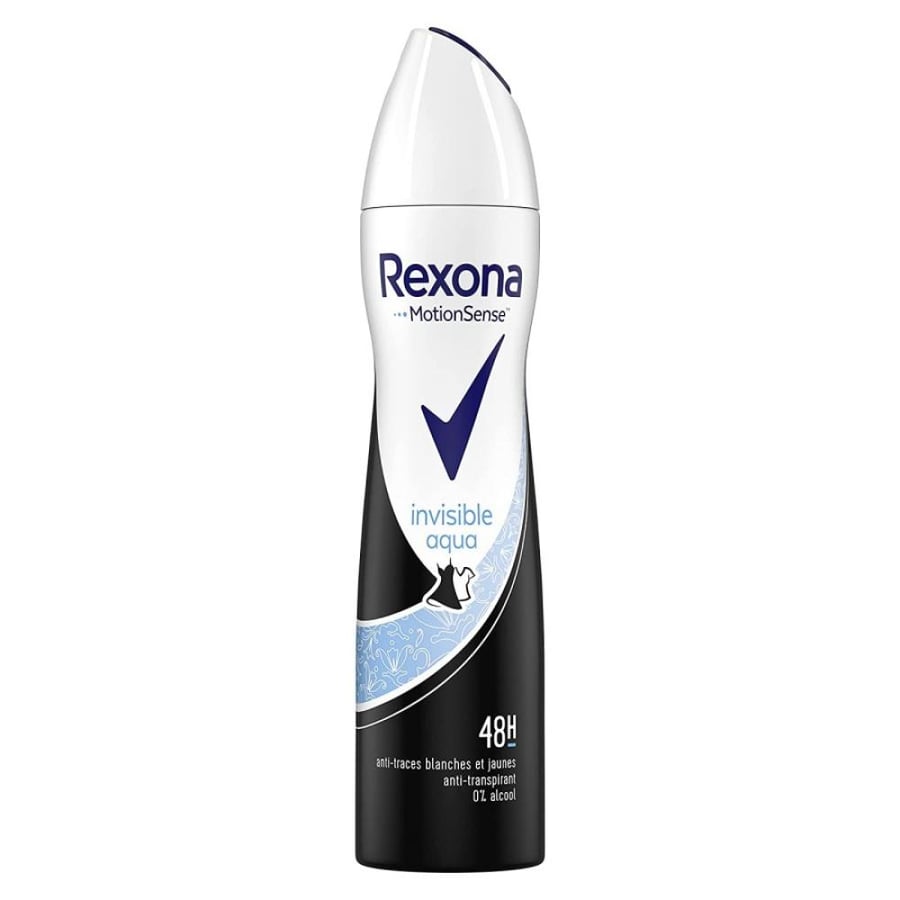 REXONA SPRAY 200 ML -EN INVISIBLE AQUA (2192)