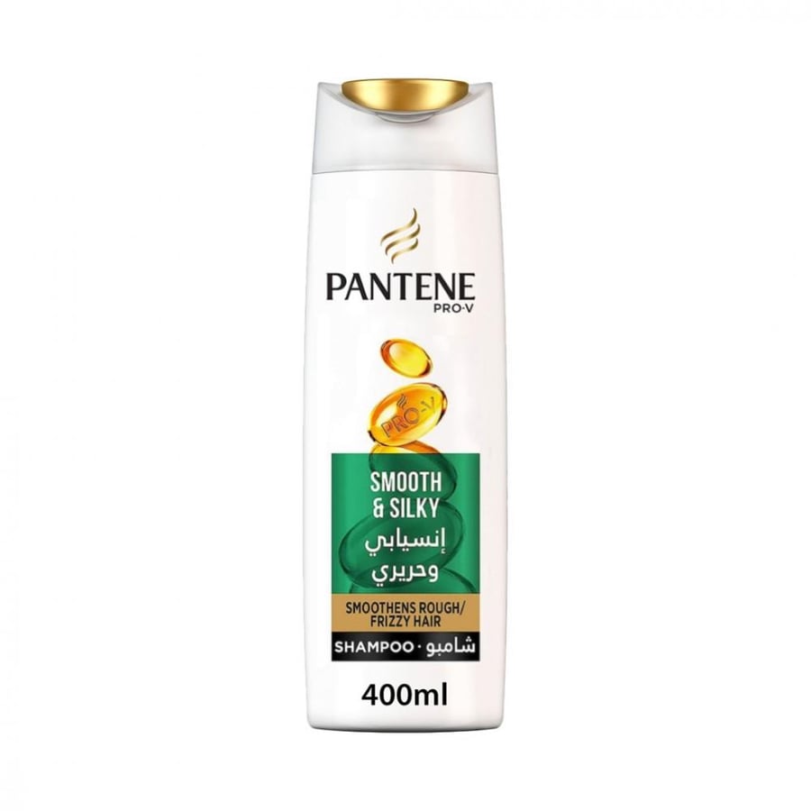 PANTENE SHAMPOO 400 ML/390ML SMOOTH&SILKY (52686)+(392778)