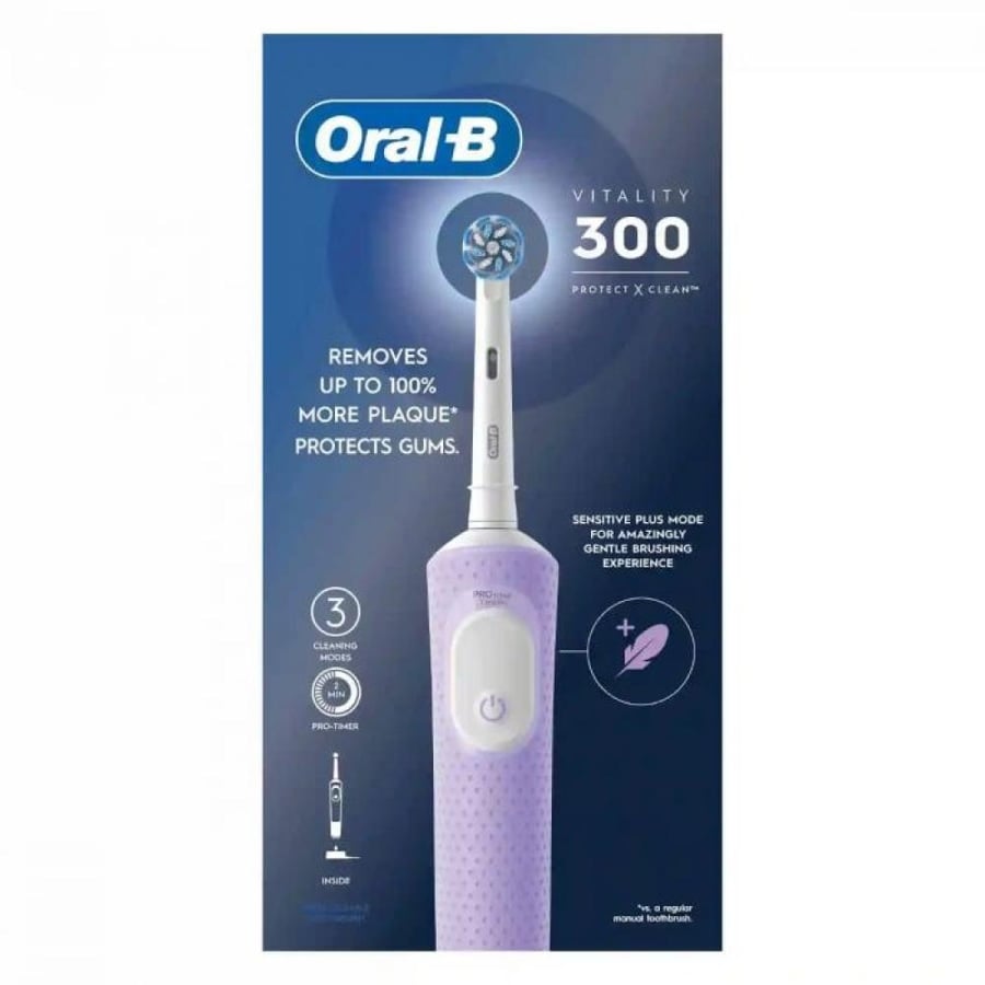 ORAL-B T.B VITALITY 300 BATTERY LILAC MIST- 8392
