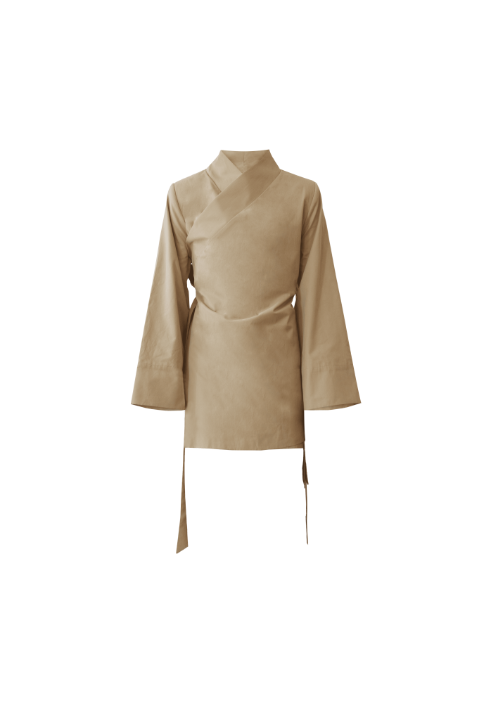 Shr 3 Blazer with removable back - Biege