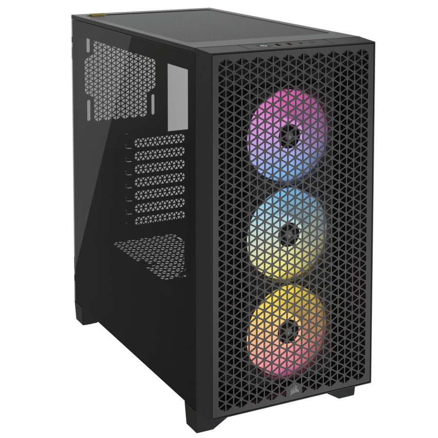 صندوق 3000D RGB Corsair - أسود