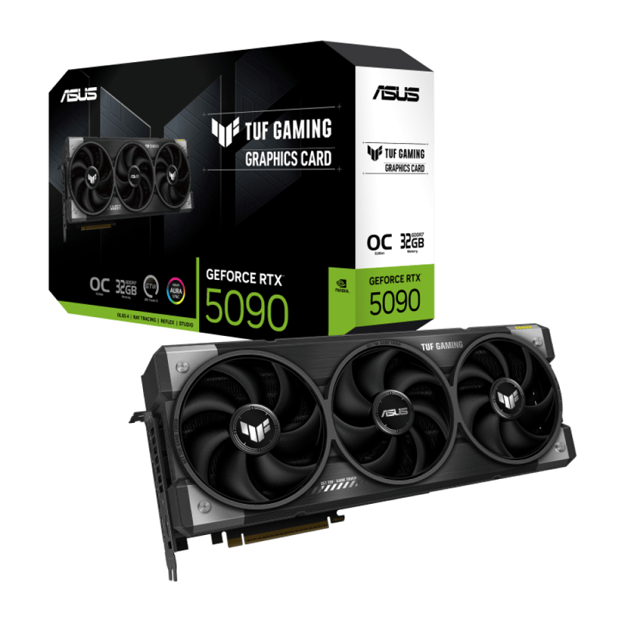 كرت شاشة Asus Tuf Rtx 5090 32Gb