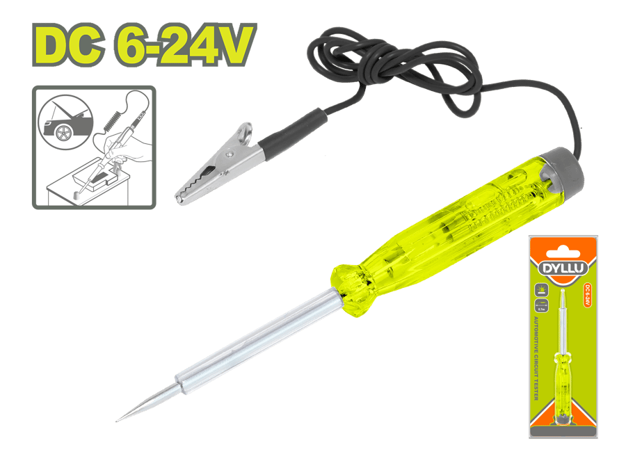 فاحص كهرباء سيارات DC 6-24v