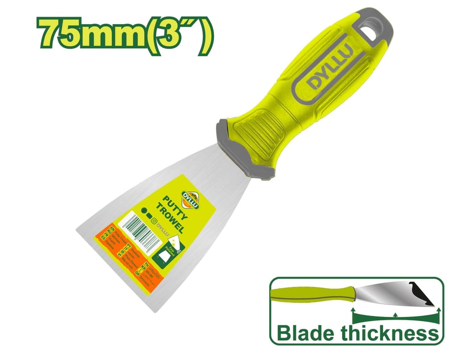 سكينة معجون ستيل 75mm(3")