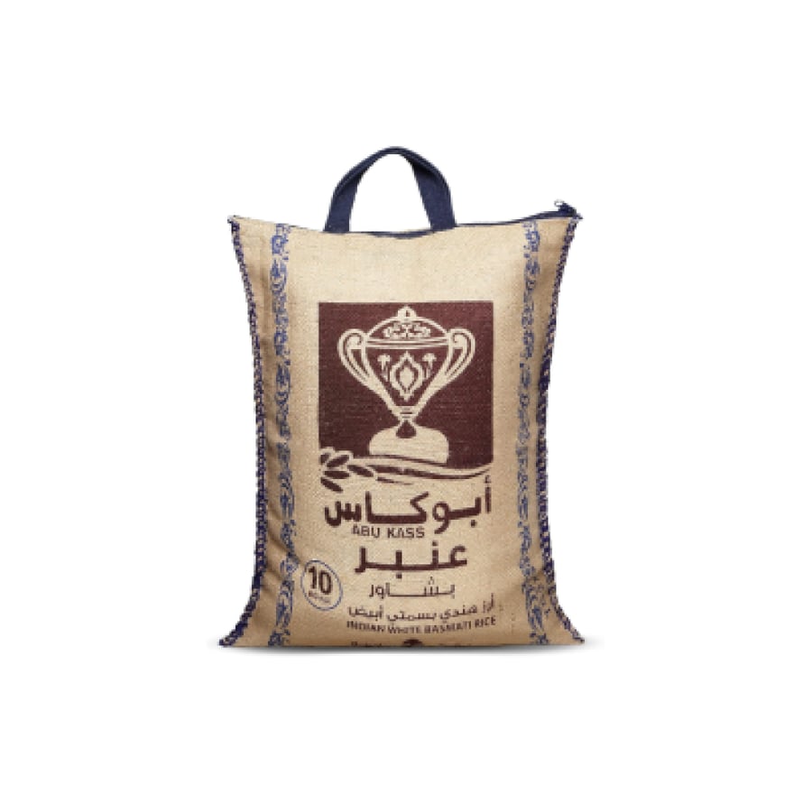 ارز ابو كاس عنبر 10 كجم *4
