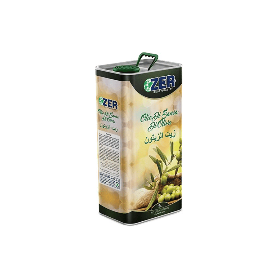 زير تفل زيت زيتون 5 لتر *4