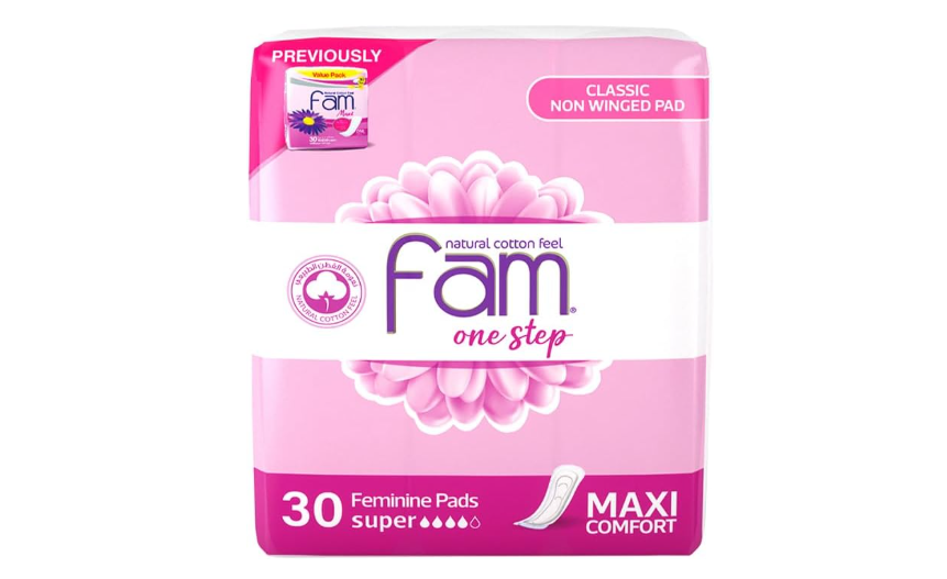 FAM Maxi the folded sanitary towel without wings - Super 30 towels