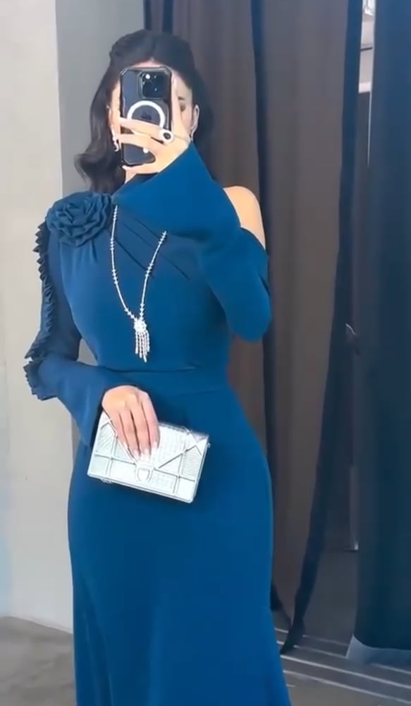 فستان سهره ازرق