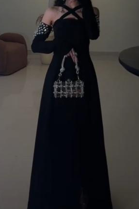 فستان سهره اسود