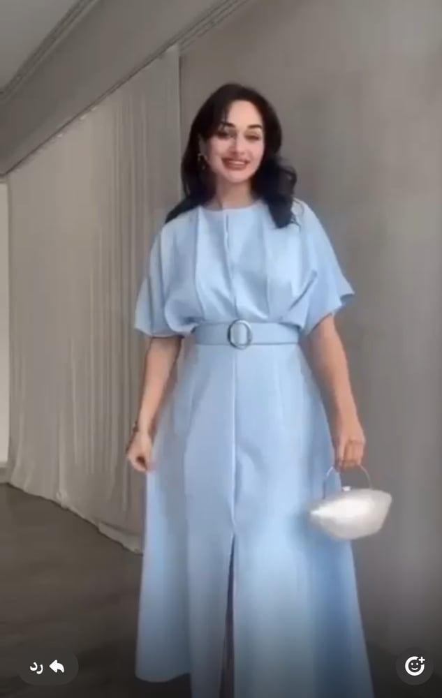 فستان سهره بحري